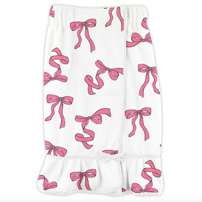 Bella Spa Wrap with Pink Bows R0791-Anna Bella Fine Lingerie-