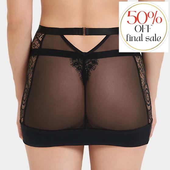 Bluebella Alessia Skirt in Black 41869-Seduction-Bluebella-Black-Small-Anna Bella Fine Lingerie, Reveal Your Most Gorgeous Self!