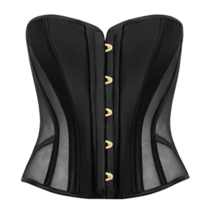 Bluebella Ana Corset in Black 42401-Anna Bella Fine Lingerie-Black-XSmall-