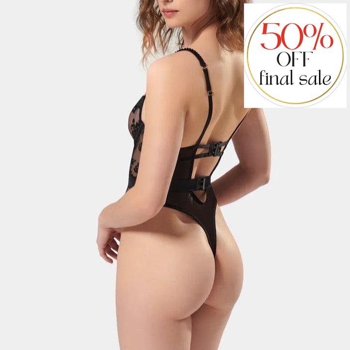 Bluebella Cassandra Wired Body 41942-Anna Bella Fine Lingerie-Black-32-B