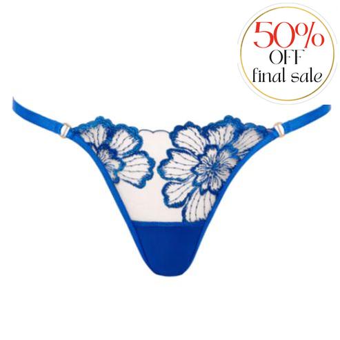 Bluebella Catalina Brief in Egyptian Blue 42211-Anna Bella Fine Lingerie-Egyptian Blue-2XSmall-