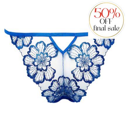 Bluebella Catalina Brief in Egyptian Blue 42211-Anna Bella Fine Lingerie-Egyptian Blue-2XSmall-