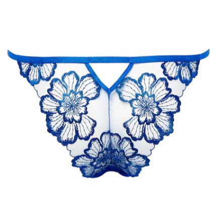 Bluebella Catalina Brief in Egyptian Blue 42211-Panties-Bluebella-Egyptian Blue-XXSmall-Anna Bella Fine Lingerie, Reveal Your Most Gorgeous Self!