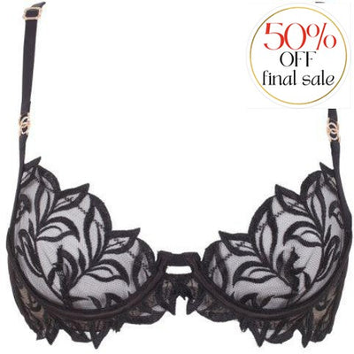 Bluebella Isadora Bra 41490-Anna Bella Fine Lingerie-Black-34-B