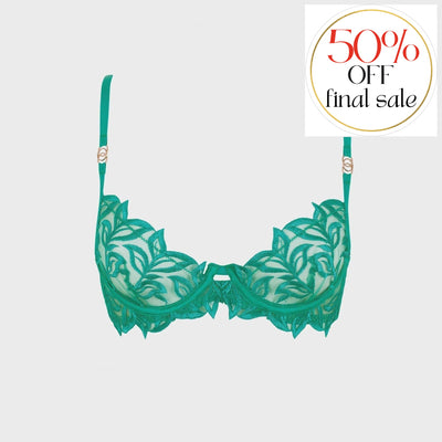 Bluebella Isadora Bra in Columbia Green 41755-Anna Bella Fine Lingerie-Columbia Green-34-B