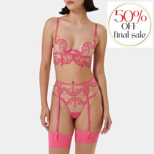 Bluebella Marisa Suspender 42386 in Fuchsia Pink Anna Bella Fine Lingerie Bluebella Marisa Suspender 42386 in Fuchsia Pink Anna Bella Fine Lingerie