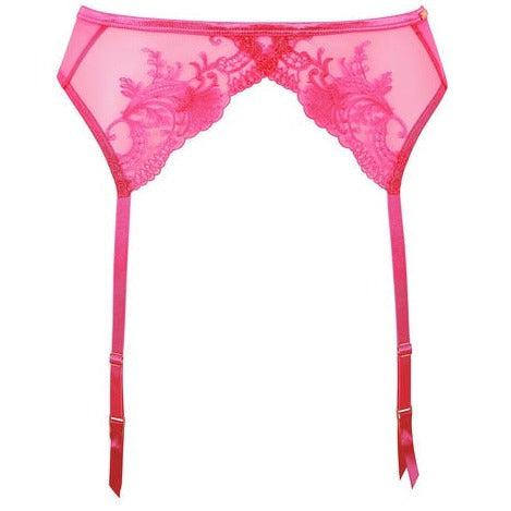 Bluebella Marseille Suspender in Fandango Pink 41632-Anna Bella Fine Lingerie-Fandango Pink-XSmall-