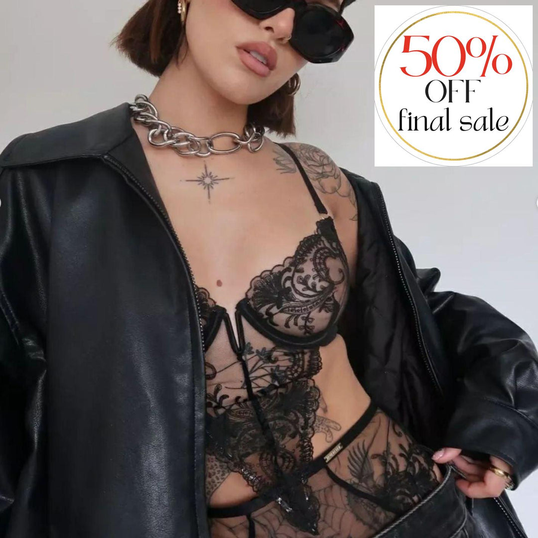 Bluebella Marseille Wired Body 41499-Anna Bella Fine Lingerie-Black-32-B