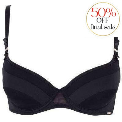 Bluebella Saffy Wired Bra 40286-Anna Bella Fine Lingerie-Black-32-D