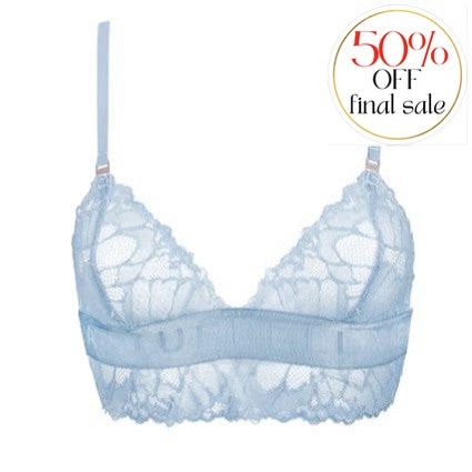 Bluebella Tori Soft Bralette in Blue Topaz 42005-Bralette-Bluebella-Blue Topaz-XSmall-Anna Bella Fine Lingerie, Reveal Your Most Gorgeous Self!
