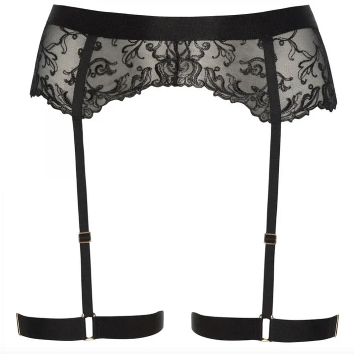 Bracli Vienna Harness Garter-Seduction-Bracli-Black-Medium-Anna Bella Fine Lingerie, Reveal Your Most Gorgeous Self!