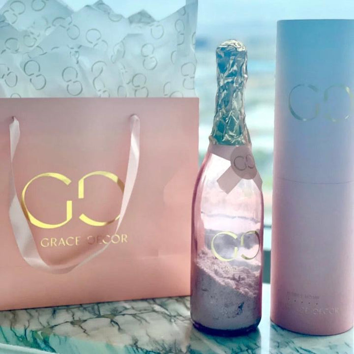 By Grace Decor Bubbly Bomb in Rose Geranium-Scent-By Grace Decor-Anna Bella Fine Lingerie, Reveal Your Most Gorgeous Self!