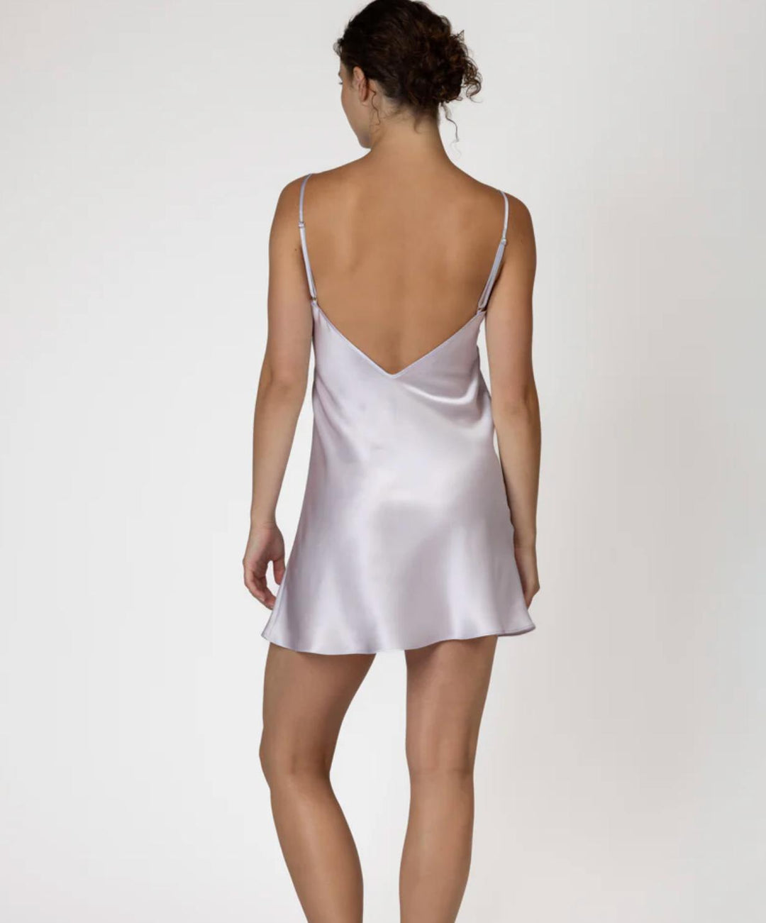 Christine Alora Slip Chemise - Zen Ediion in Light Lavender CHAR5000-Sleepwear-Christine Designs-Light Lavender-XSmall-Anna Bella Fine Lingerie, Reveal Your Most Gorgeous Self!