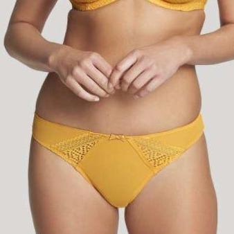 Cleo Atlanta Brazilian Brief 10002-Anna Bella Fine Lingerie-Maple-Small-