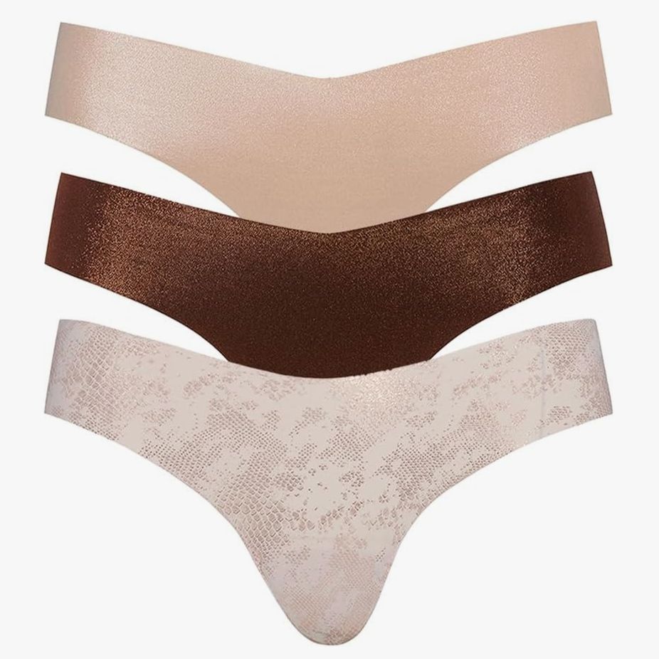 Commando 3-Pack Precious Metals Thongs GP156-Anna Bella Fine Lingerie-Precious Metals-Small/Medium-