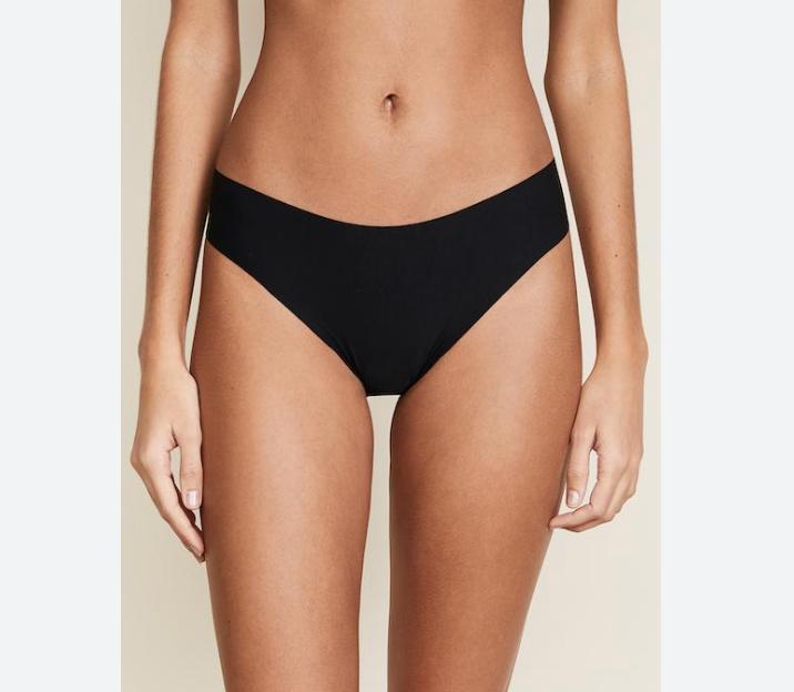 Commando Butter Mid Rise Thong CT16-Panties-Commando-Black-XSmall-Anna Bella Fine Lingerie, Reveal Your Most Gorgeous Self!