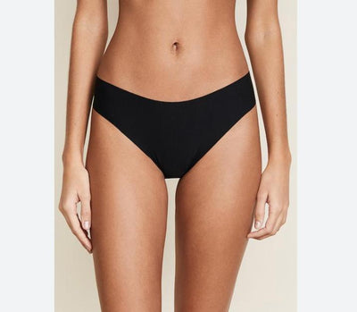 Commando Butter Mid Rise Thong CT16-Panties-Commando-Black-XSmall-Anna Bella Fine Lingerie, Reveal Your Most Gorgeous Self!