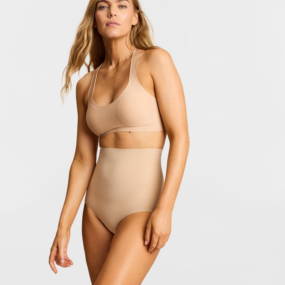Commando Control Brief CC112-Shapewear-Commando-Beige-XSmall-Anna Bella Fine Lingerie, Reveal Your Most Gorgeous Self!