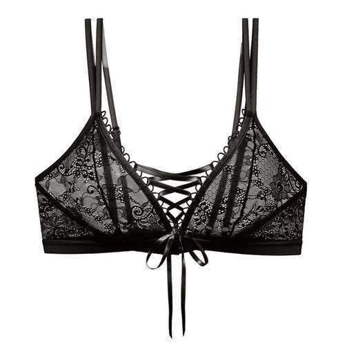 Cosabella Harlow Bralette HARLO1301-Bralette-Cosabella-Black-Small-Anna Bella Fine Lingerie, Reveal Your Most Gorgeous Self!