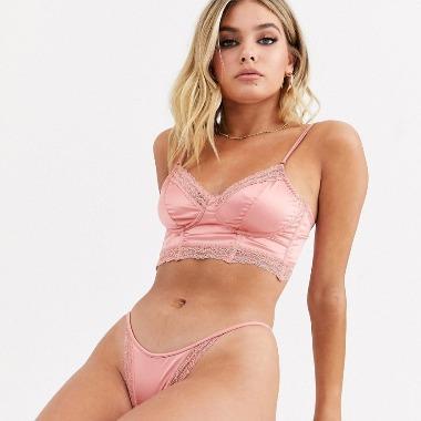 Cosabella Madeline String Bikini MADEN0551-Anna Bella Fine Lingerie-Soft Sunset-S-
