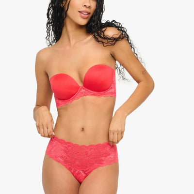 Cosabella Never Say Never Comfie Cutie Thong in Ibisco NEVER0343-Anna Bella Fine Lingerie-Ibisco-Small/Medium-