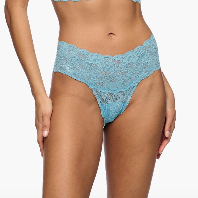 Cosabella Never Say Never Comfie Cutie Thong in Tropica Never0343-Panties-Cosabella-Tropica-Small/Medium-Anna Bella Fine Lingerie, Reveal Your Most Gorgeous Self!