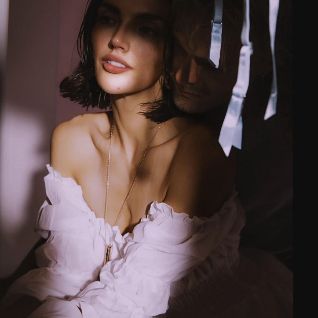 Crave Vesper 2 Vibrator Necklace in Rose Gold-Personal Care-Crave-Rose Gold-Anna Bella Fine Lingerie, Reveal Your Most Gorgeous Self!