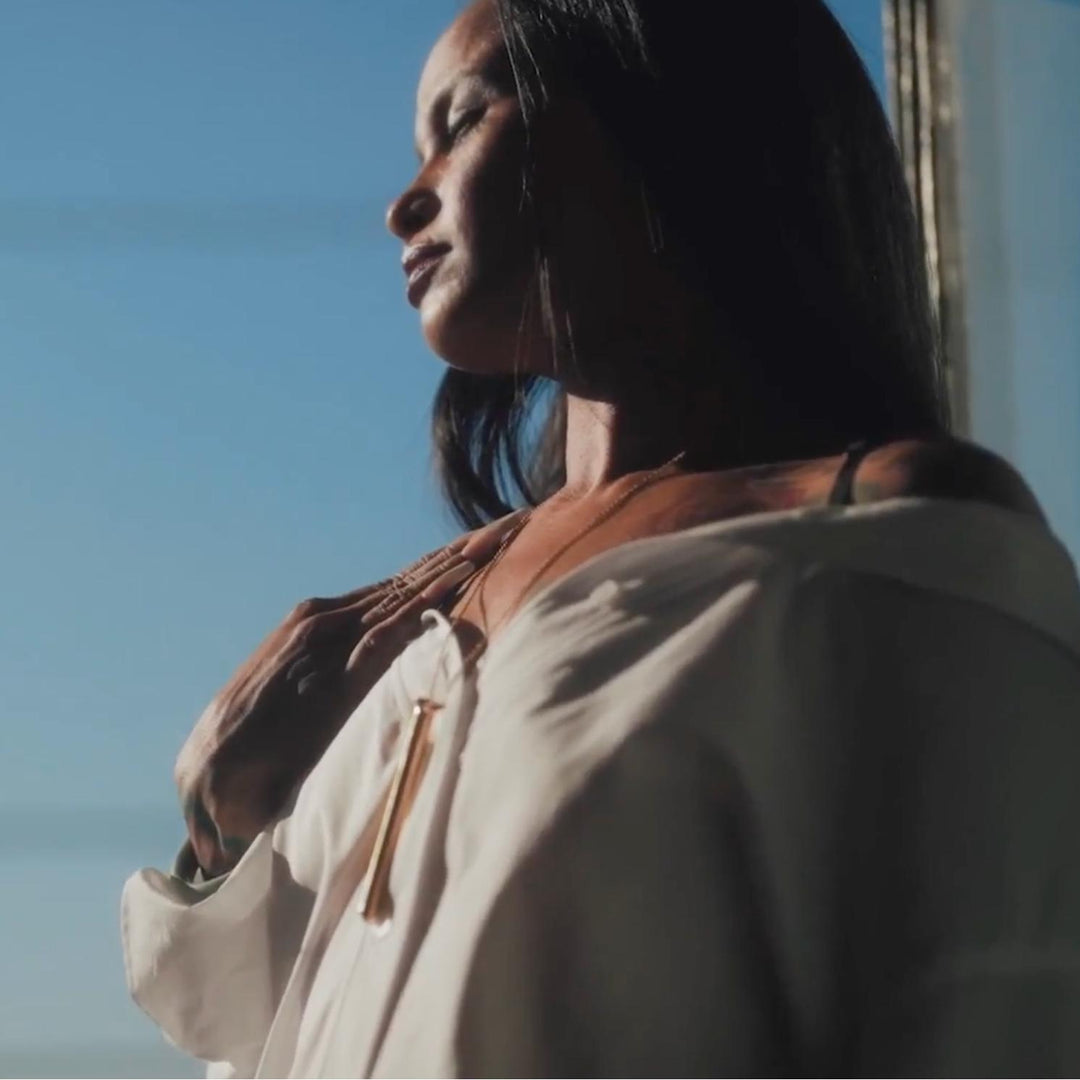 Crave Vesper 2 Vibrator Necklace in Rose Gold-Personal Care-Crave-Rose Gold-Anna Bella Fine Lingerie, Reveal Your Most Gorgeous Self!