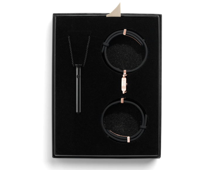 Crave Vesper Mini Pleasure Jewelry Gift Set in Black-Personal Care-Crave-Anna Bella Fine Lingerie, Reveal Your Most Gorgeous Self!