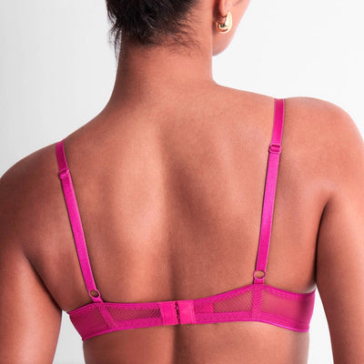 Aubade Sweet Euphoria UW Triangle Bra in Passion Rose 6BF12-Anna Bella Fine Lingerie-Passion Rose-30-F