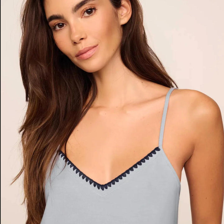 Eberjey Frida Cami Pant PJ Set C2018Z in Gray Dawn-Sleepwear-Eberjey-Gray Dawn-XSmall-Anna Bella Fine Lingerie, Reveal Your Most Gorgeous Self!