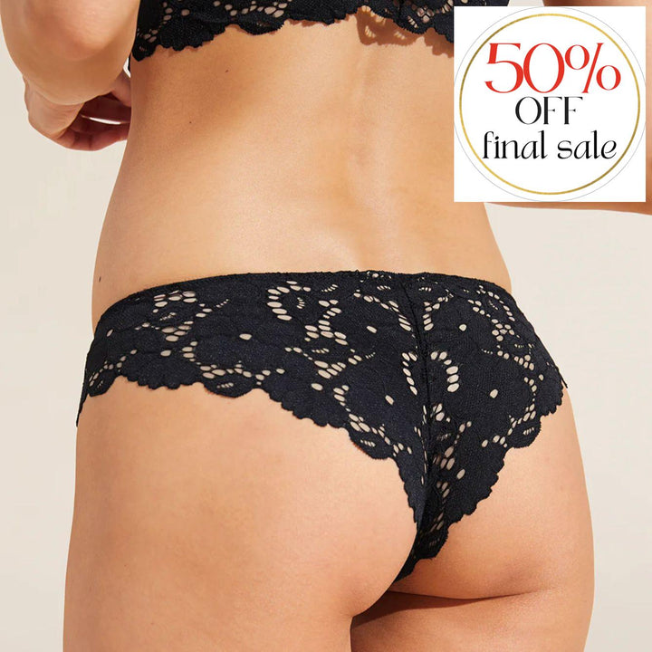 Eberjey Naya Bikini A1912-Anna Bella Fine Lingerie-Black-XSmall-