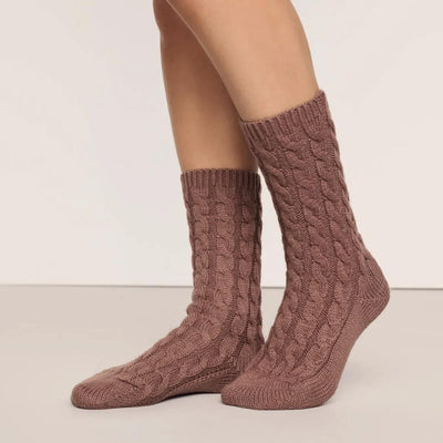 Eberjey Slouchy Socks XS4048CCS-Anna Bella Fine Lingerie-Deep Taupe-One Size-
