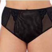 Elomi Brianna Full Brief in Black EL8085-Panties-Elomi-Black-Medium-Anna Bella Fine Lingerie, Reveal Your Most Gorgeous Self!