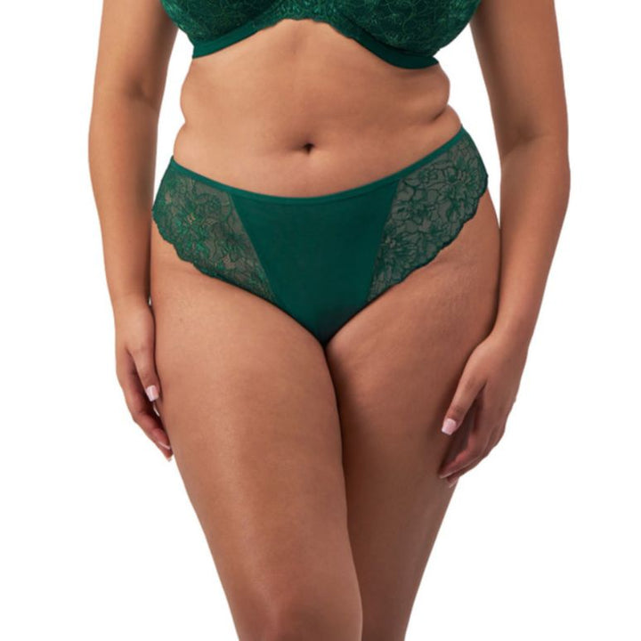 Elomi Brianna Thong in Rainforest EL8087-Panties-Elomi-Rainforest-Small-Anna Bella Fine Lingerie, Reveal Your Most Gorgeous Self!
