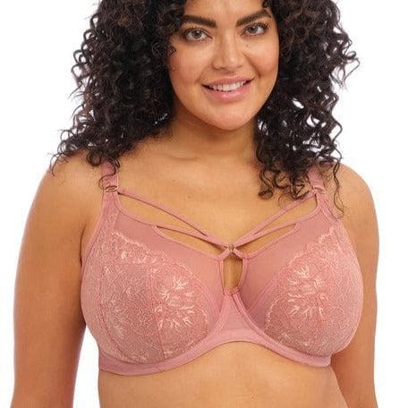 Elomi Brianna UW Plunge Bra in Ash Rose EL8080-Bras-Elomi-Ash Rose-40-E-Anna Bella Fine Lingerie, Reveal Your Most Gorgeous Self!