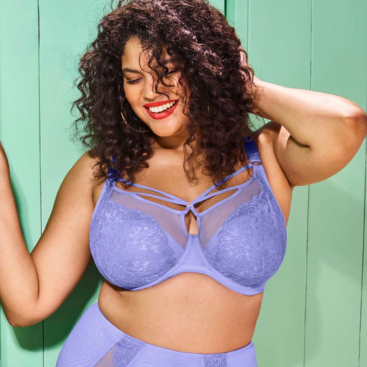 Elomi Brianna UW Plunge Bra in Jacaranda EL8080-Bras-Elomi-Jacaranda-38-E-Anna Bella Fine Lingerie, Reveal Your Most Gorgeous Self!