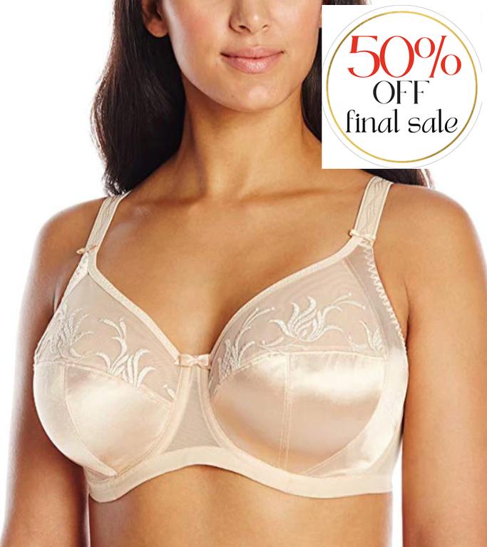 Elomi Caitlyn Side Support Bra EL8030-Bras-Elomi-Nude-34-E-Anna Bella Fine Lingerie, Reveal Your Most Gorgeous Self!