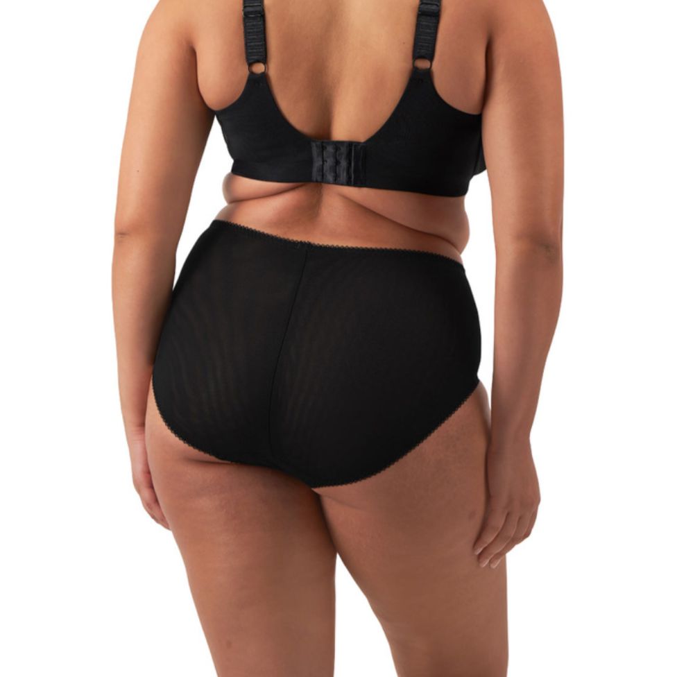 Elomi Cate Allure Full Brief in Black EL302451-Panties-Elomi-Black-XLarge-Anna Bella Fine Lingerie, Reveal Your Most Gorgeous Self!