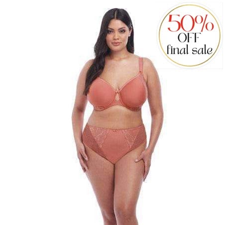 Elomi Charley High Leg Brief EL4386-Panties-Elomi-Ultra Marine-Medium-Anna Bella Fine Lingerie, Reveal Your Most Gorgeous Self!