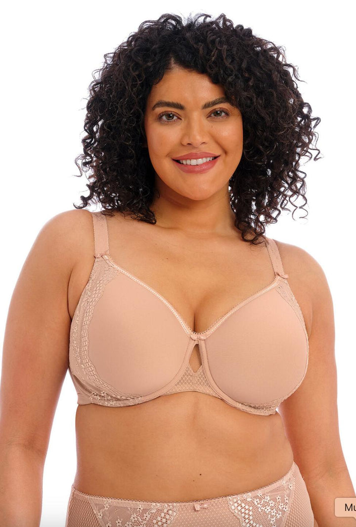 Elomi Charley UW Bandless Spacer Molded Bra in Fawn EL4383-Bras-Elomi-Fawn-38-E-Anna Bella Fine Lingerie, Reveal Your Most Gorgeous Self!