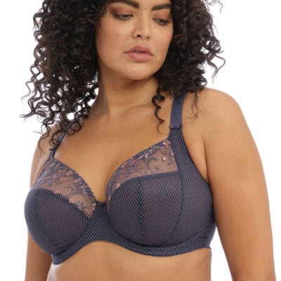 Elomi Charley UW Plunge Bra in Storm EL4380-Anna Bella Fine Lingerie-Storm-36-GG