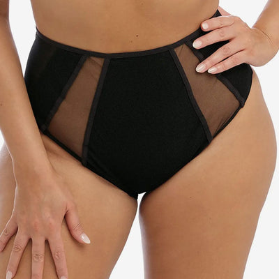 Elomi Kintai Full Brief in Black EL3012-Panties-Elomi-Black-Medium-Anna Bella Fine Lingerie, Reveal Your Most Gorgeous Self!
