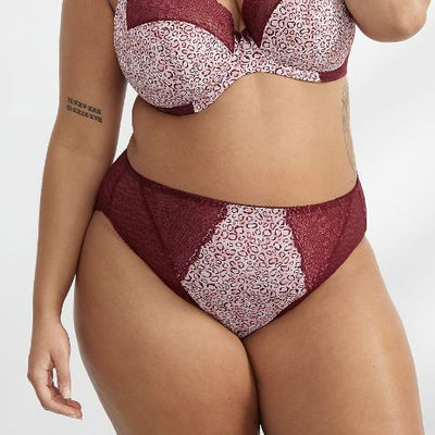 Elomi Lucie High Leg Brief EL4496 in Wild Thing-Panties-Elomi-Wild Thing-Medium-Anna Bella Fine Lingerie, Reveal Your Most Gorgeous Self!