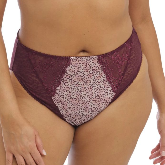 Elomi Lucie High Leg Brief EL4496 in Wild Thing-Panties-Elomi-Wild Thing-Medium-Anna Bella Fine Lingerie, Reveal Your Most Gorgeous Self!
