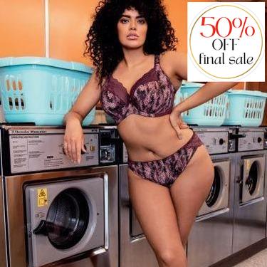 Elomi Lucie UW Plunge Bra EL4490-Bras-Elomi-Mambo-36-HH-Anna Bella Fine Lingerie, Reveal Your Most Gorgeous Self!