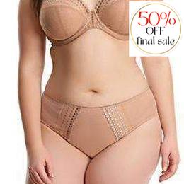 Elomi Matilda Brief EL8905-Panties-Elomi-Nude-Medium-Anna Bella Fine Lingerie, Reveal Your Most Gorgeous Self!