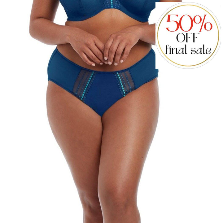 Elomi Matilda Brief EL8905-Panties-Elomi-Petrol-Medium-Anna Bella Fine Lingerie, Reveal Your Most Gorgeous Self!