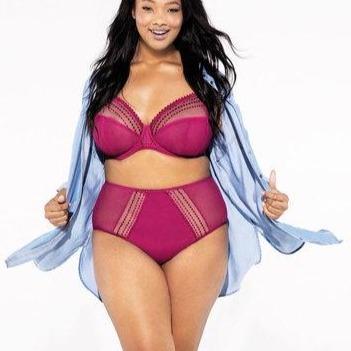 Elomi Matilda Brief in Berry EL8905-Panties-Elomi-Berry-Medium-Anna Bella Fine Lingerie, Reveal Your Most Gorgeous Self!