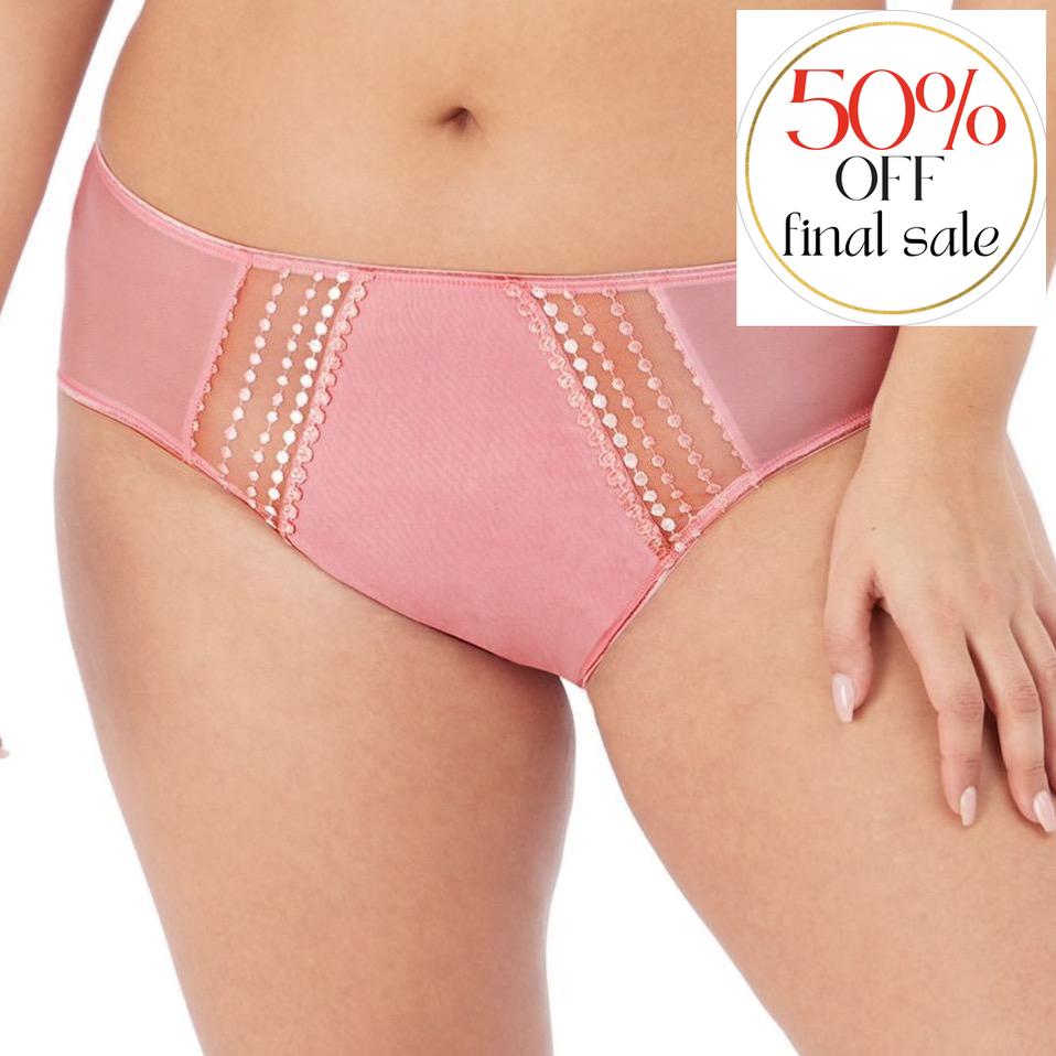 Elomi Matilda Brief in Rose EL8905-Panties-Elomi-Rose-Medium-Anna Bella Fine Lingerie, Reveal Your Most Gorgeous Self!